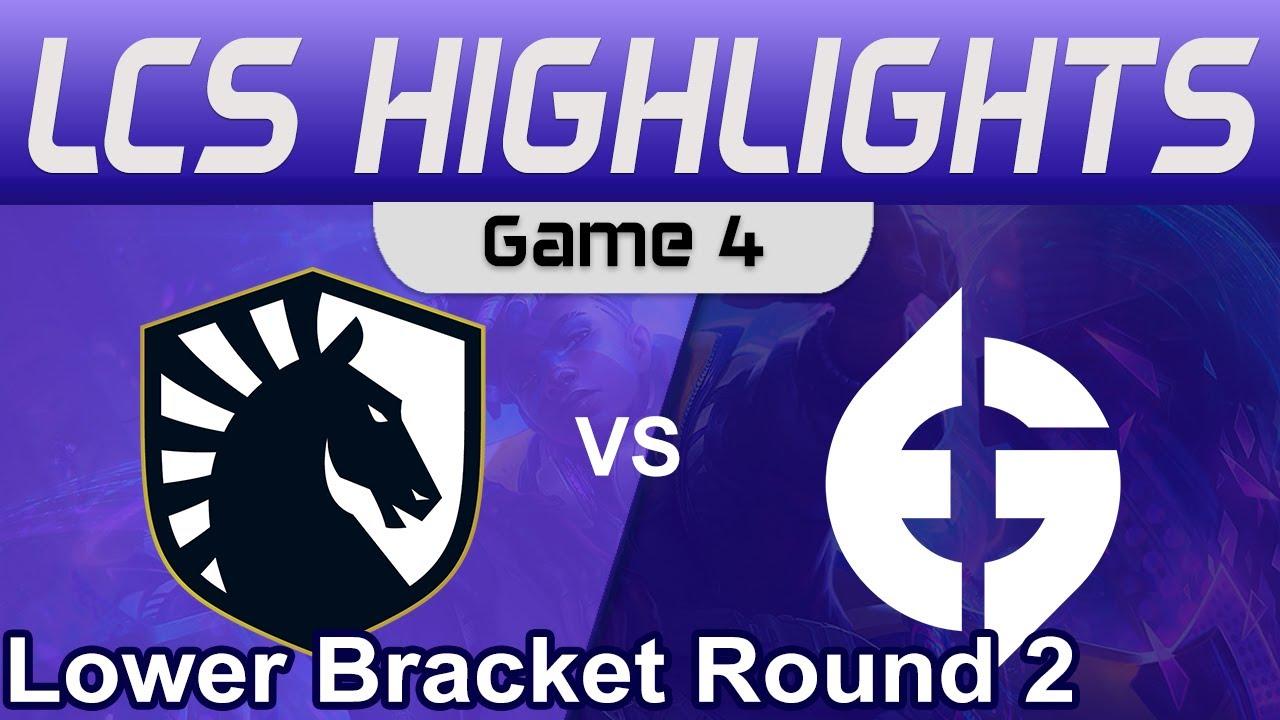 TL vs EG Game 4 Highlights LCS Playoffs 2023 Lower Bracket Round 2 Team Liquid vs Evil Geniuses thumbnail