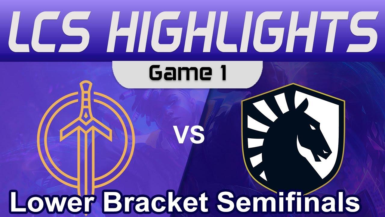 GG vs TL Game 1 Highlights LCS Playoffs 2023 Lower Semifinals Golden Guardians vs Team Liquid thumbnail