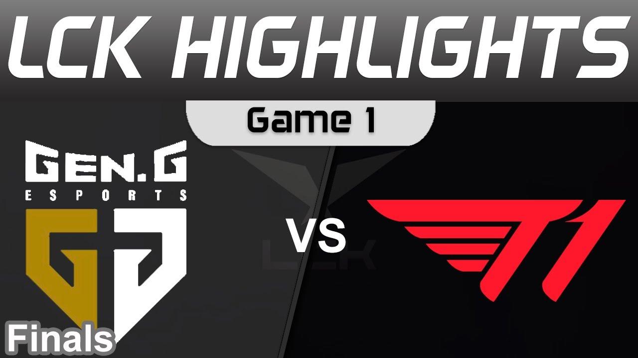 GEN vs T1 Highlights Game 1 LCK Summer Finals 2023 Gen G vs T1 by Onivia thumbnail