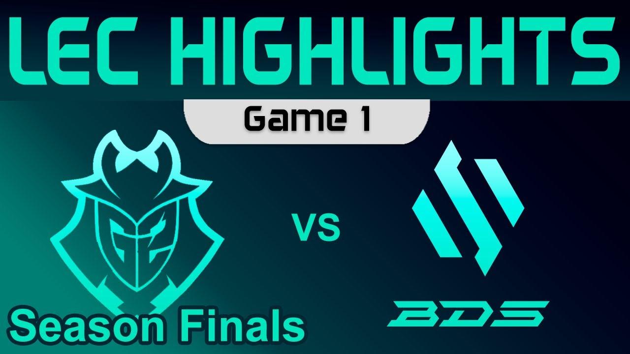 G2 vs BDS Game 1 Highlights LEC Season Finals 2023 G2 Esports vs Team BDS by Onivia thumbnail