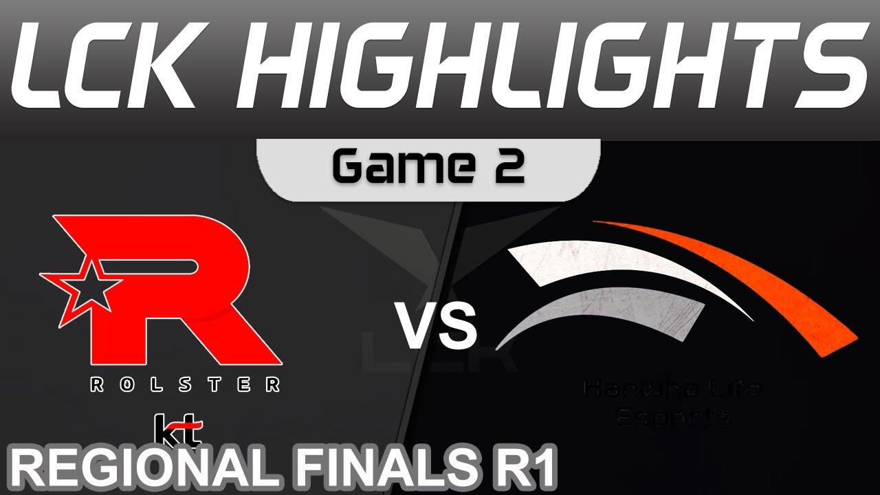 KT vs HLE Highlights Game 2 LCK Regional Finals R1 2023 KT Rolster vs Hanwha Life Esports by Onivia thumbnail