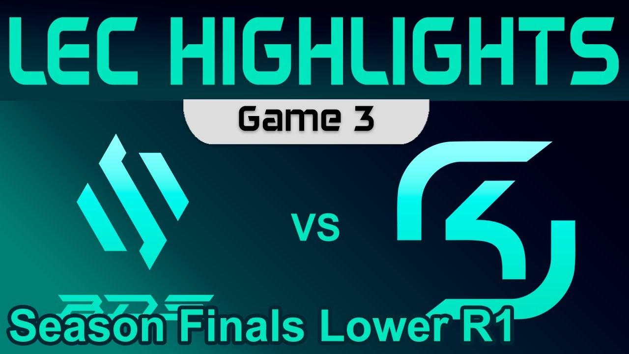 BDS vs SK Game 3 Highlights LEC Season Finals Lower R1 2023 Team BDS vs SK Gaming by Onivia thumbnail