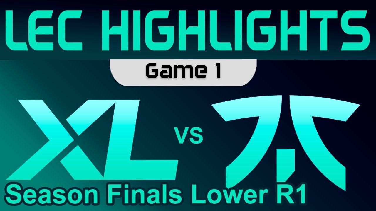 XL vs FNC Game 1 Highlights LEC Season Finals Lower R1 2023 Excel vs Fnatic by Onivia thumbnail