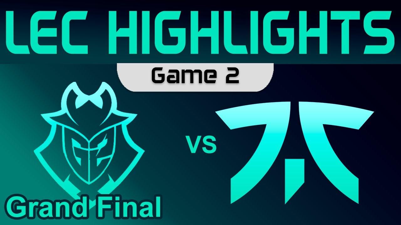 G2 vs FNC Game 2 Highlights LEC Season Finals Grand Final 2023 G2 Esports vs Fnatic by Onivia thumbnail