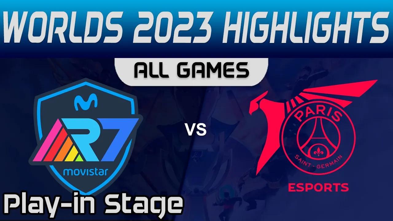 R7 vs PSG Highlights ALL GAMES Worlds Play in Stage 2023 Movistar R7 vs PSG Talon by Onivia thumbnail