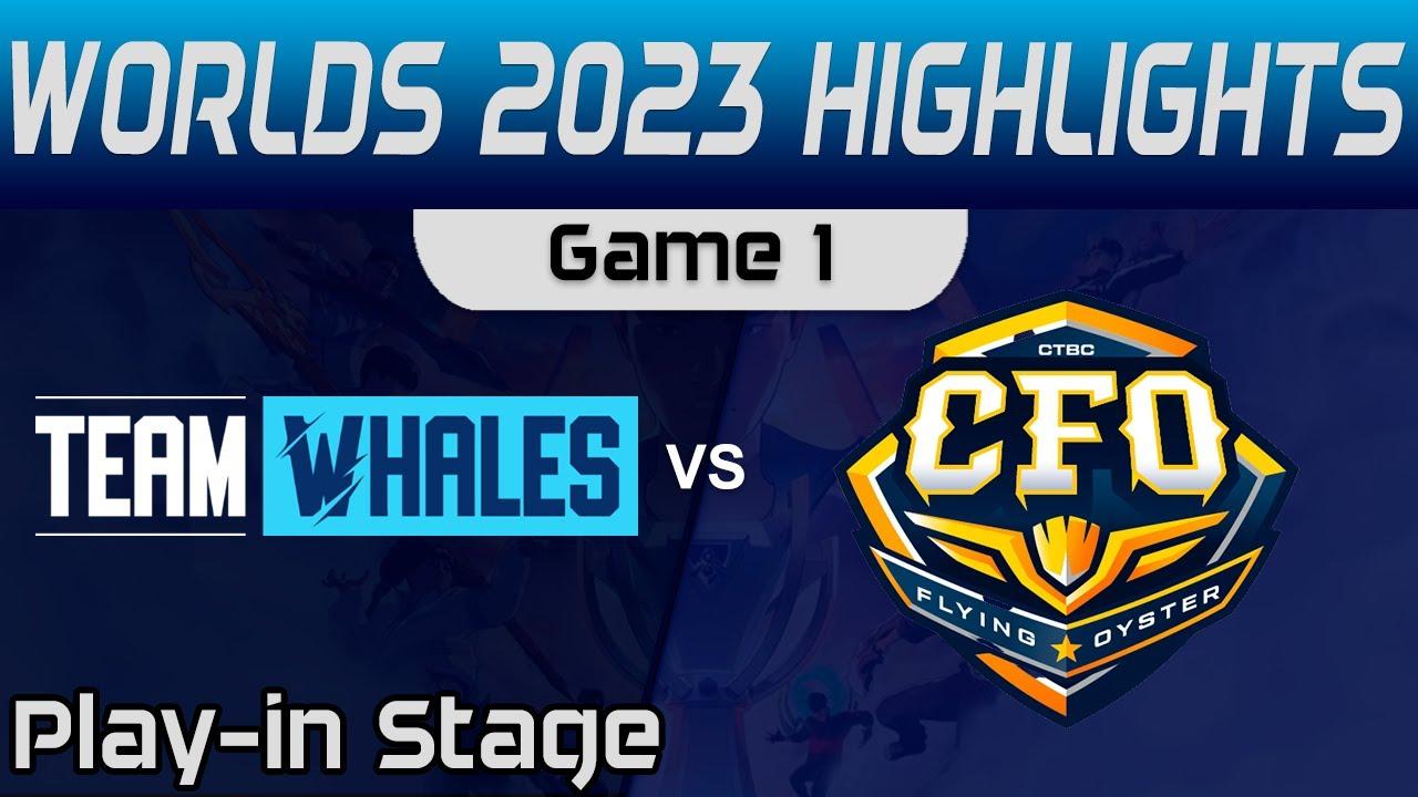 TW vs CFO Highlights Game 1 Worlds Play in Stage 2023 Team Whales vs CTBC Flying Oyster by Onivia thumbnail