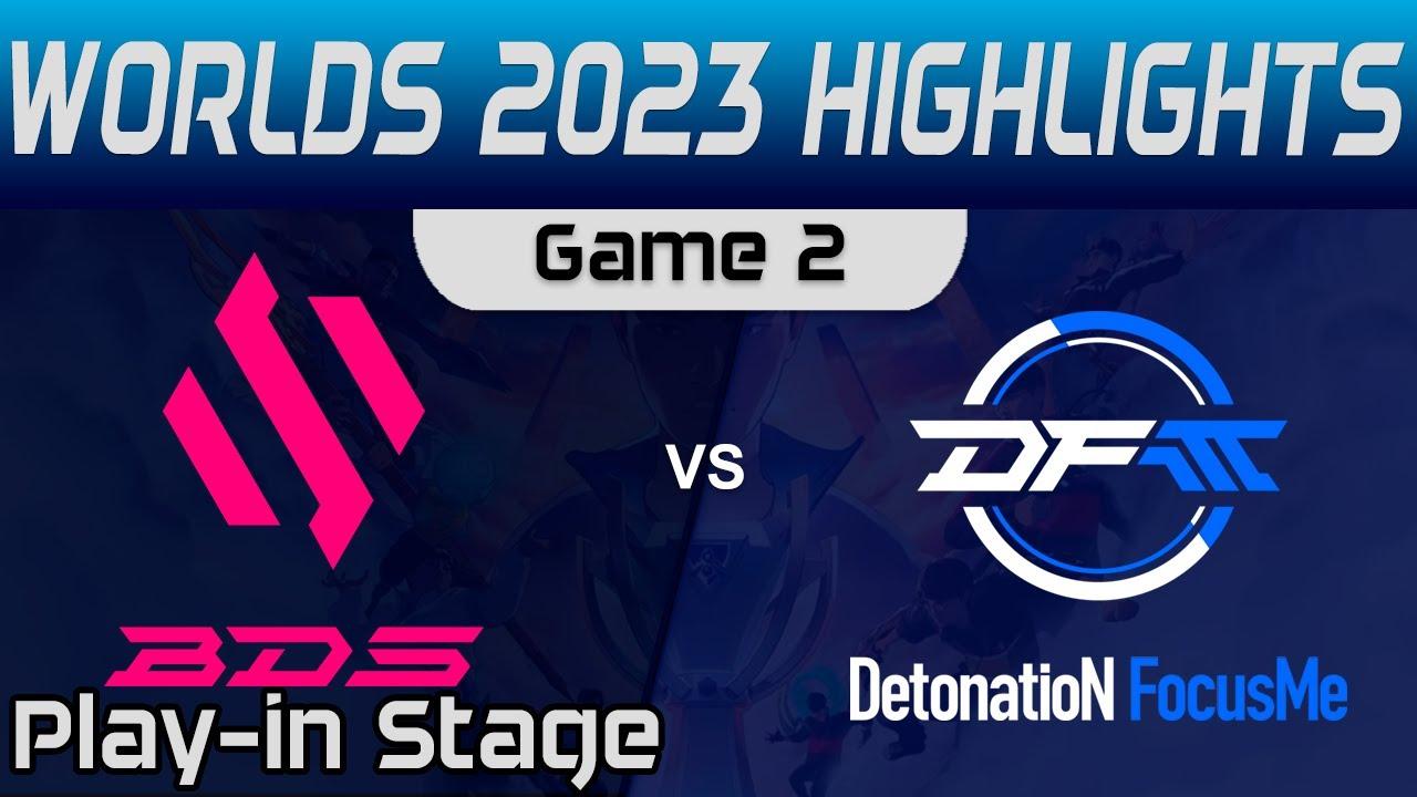 BDS vs DFM Highlights Game 2 Worlds Play in Stage 2023 Team BDS vs DetonatioN FM by Onivia thumbnail