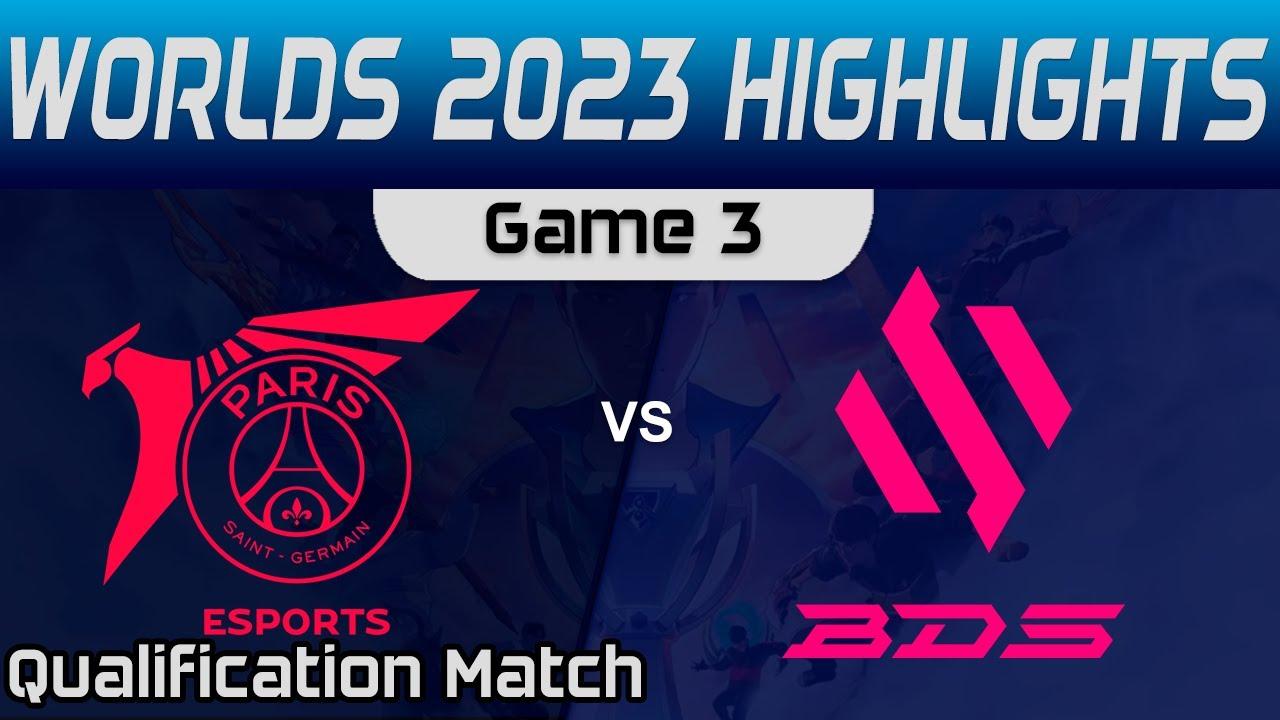 PSG vs BDS Highlights Game 3 Worlds Play in Qualifiers 2023 PSG Talon vs Team BDS by Onivia thumbnail