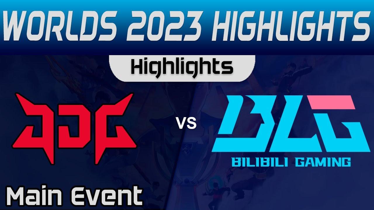 JDG vs BLG Highlights Round 2 Worlds Main Event 2023 JD Gaming vs Bilibili Gaming by Onivia thumbnail