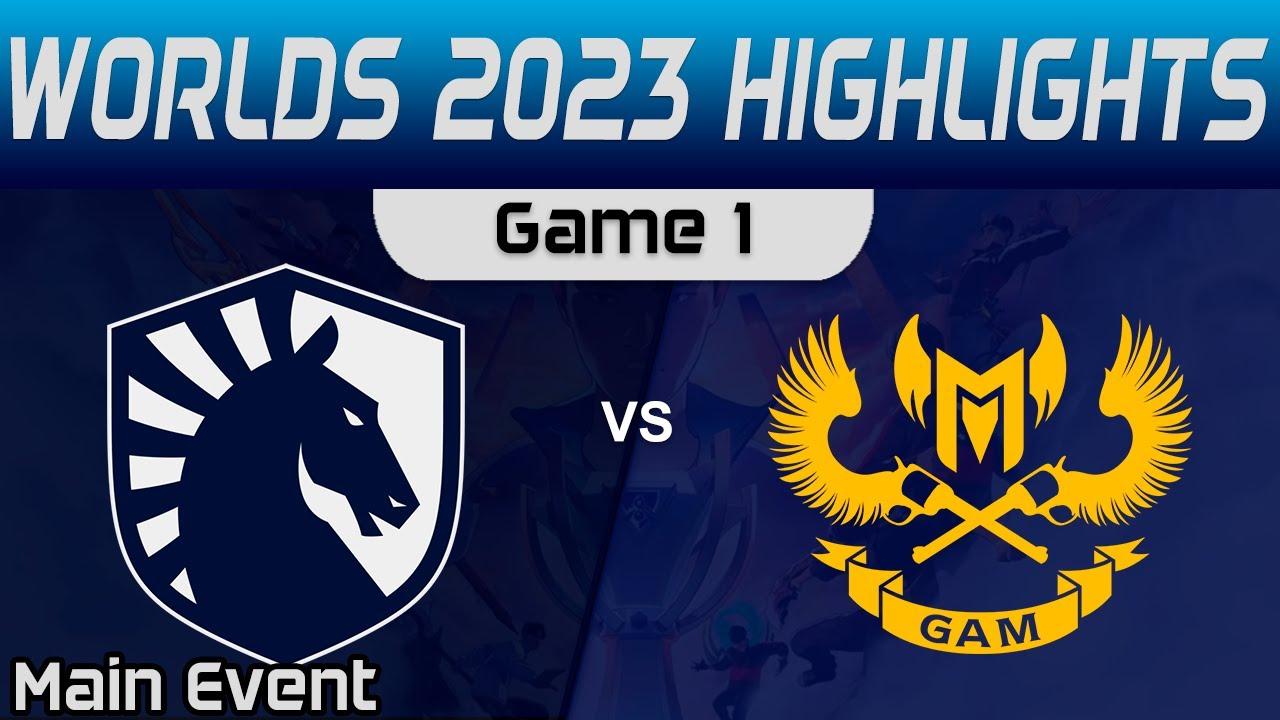 TL vs GAM Highlights Game 1 R3 Worlds Main Event 2023 Team Liquid vs GAM Esports by Onivia thumbnail