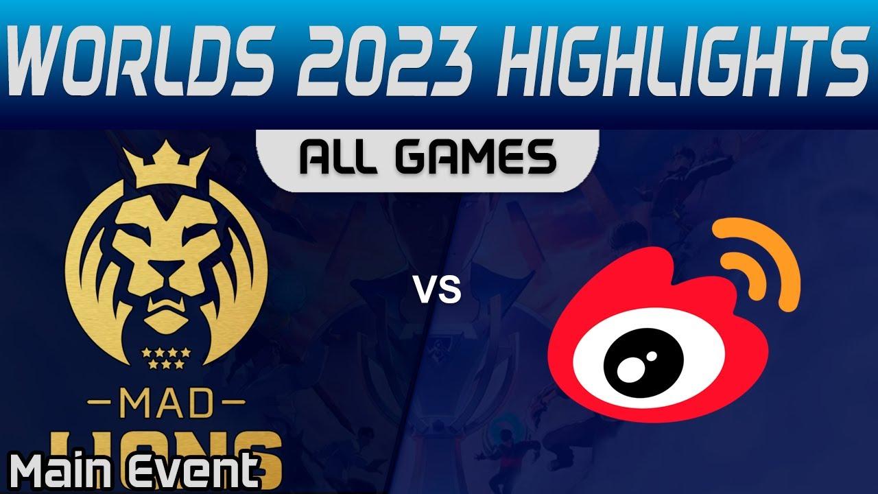 MAD vs WBG Highlights ALL GAMES R4 Worlds Main Event 2023 MAD Lions vs Weibo Gaming by Onivia thumbnail