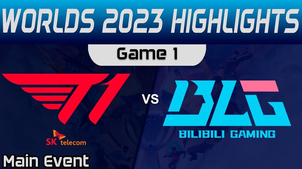 T1 vs BLG Highlights Game 1 R4 Worlds Main Event 2023 T1 vs Bilibili Gaming by Onivia thumbnail