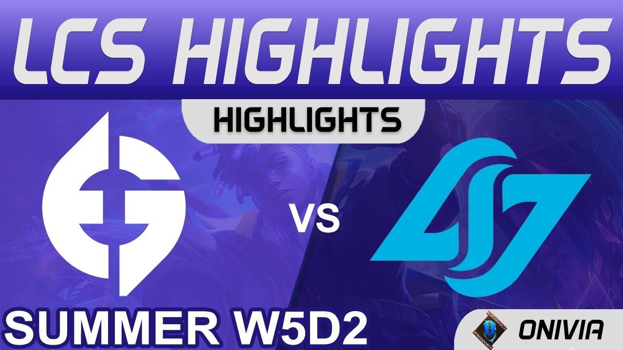 EG vs CLG Highlights LCS Summer Season 2021 W5D2 Evil Geniuses vs Counter Logic Gaming by Onivia thumbnail