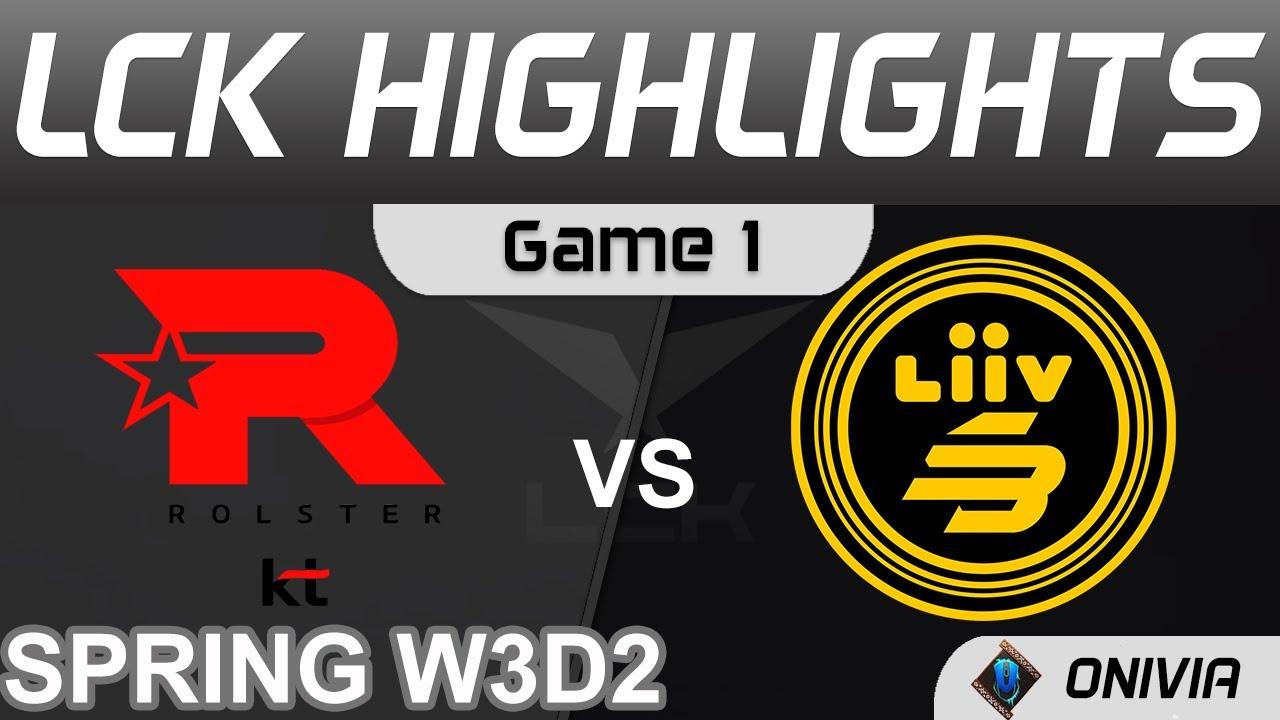 KT vs LSB Highlights Game 1 LCK Spring Season 2022 W3D2 KT Rolster vs Liiv SANDBOX by Onivia thumbnail