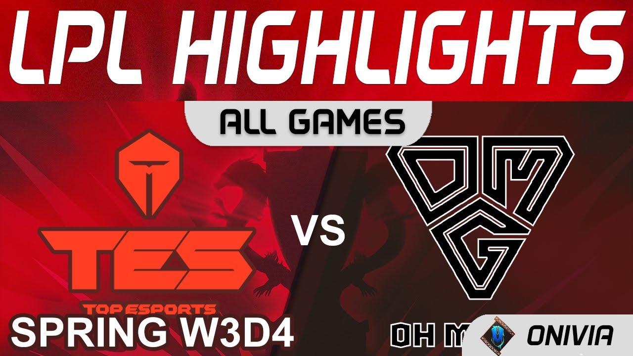 TES vs OMG Highlights ALL GAMES LPL Spring Season 2022 W3D4 Top Esports vs Oh My God by Onivia thumbnail