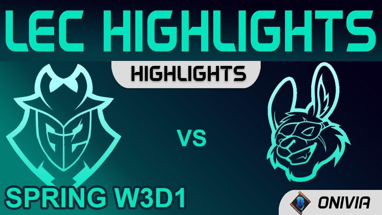 G2 vs MSF Highlights LEC Spring Season 2022 W3D1 G2 Esports vs Misfits Gaming by Onivia thumbnail