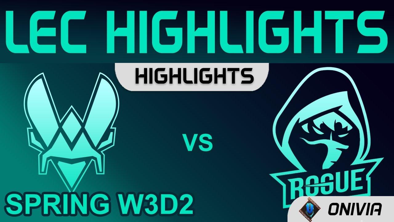 VIT vs RGE Highlights LEC Spring Season 2022 W3D2 Team Vitality vs Rogue by Onivia thumbnail