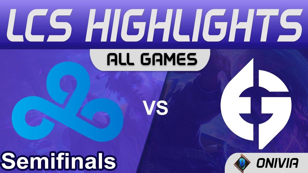 C9 vs EG Highlights ALL GAMES LCS Lock In Semifinals 2022 Cloud9 vs Evil Geniuses by Onivia thumbnail