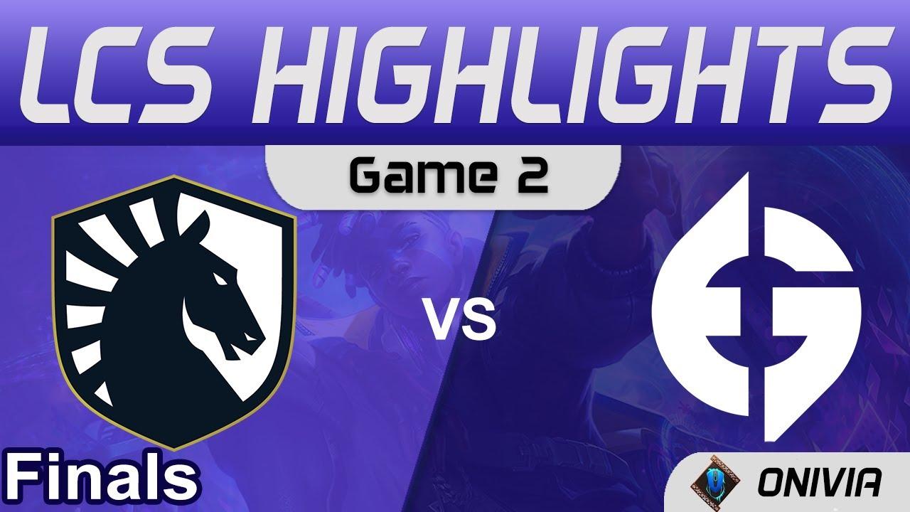 TL vs EG Highlights Game 2 LCS Lock In Finals 2022 Team Liquid vs Evil Geniuses by Onivia thumbnail