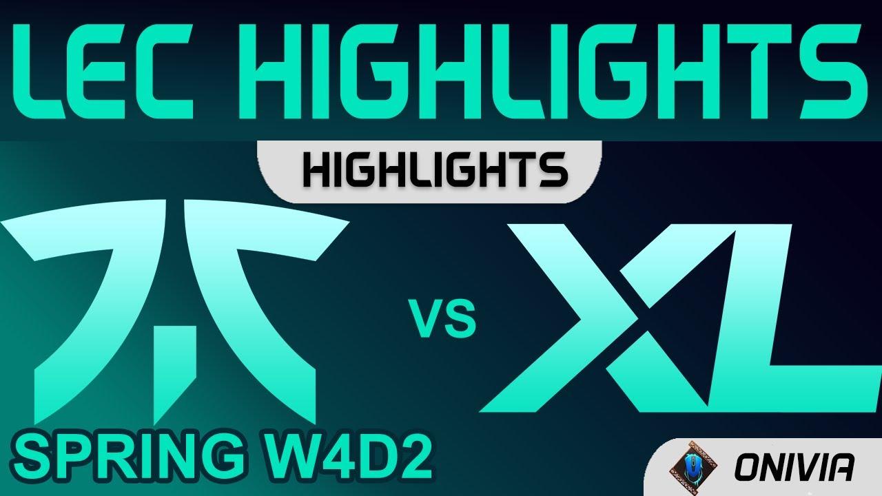 FNC vs XL Highlights LEC Spring Season 2022 W4D2 Fnatic vs Excel by Onivia thumbnail