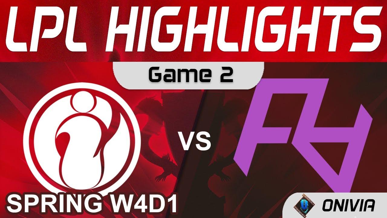 IG vs RA Highlights Game 2 LPL Spring Season 2022 W4D1 Invictus Gaming vs Rare Atom by Onivia thumbnail