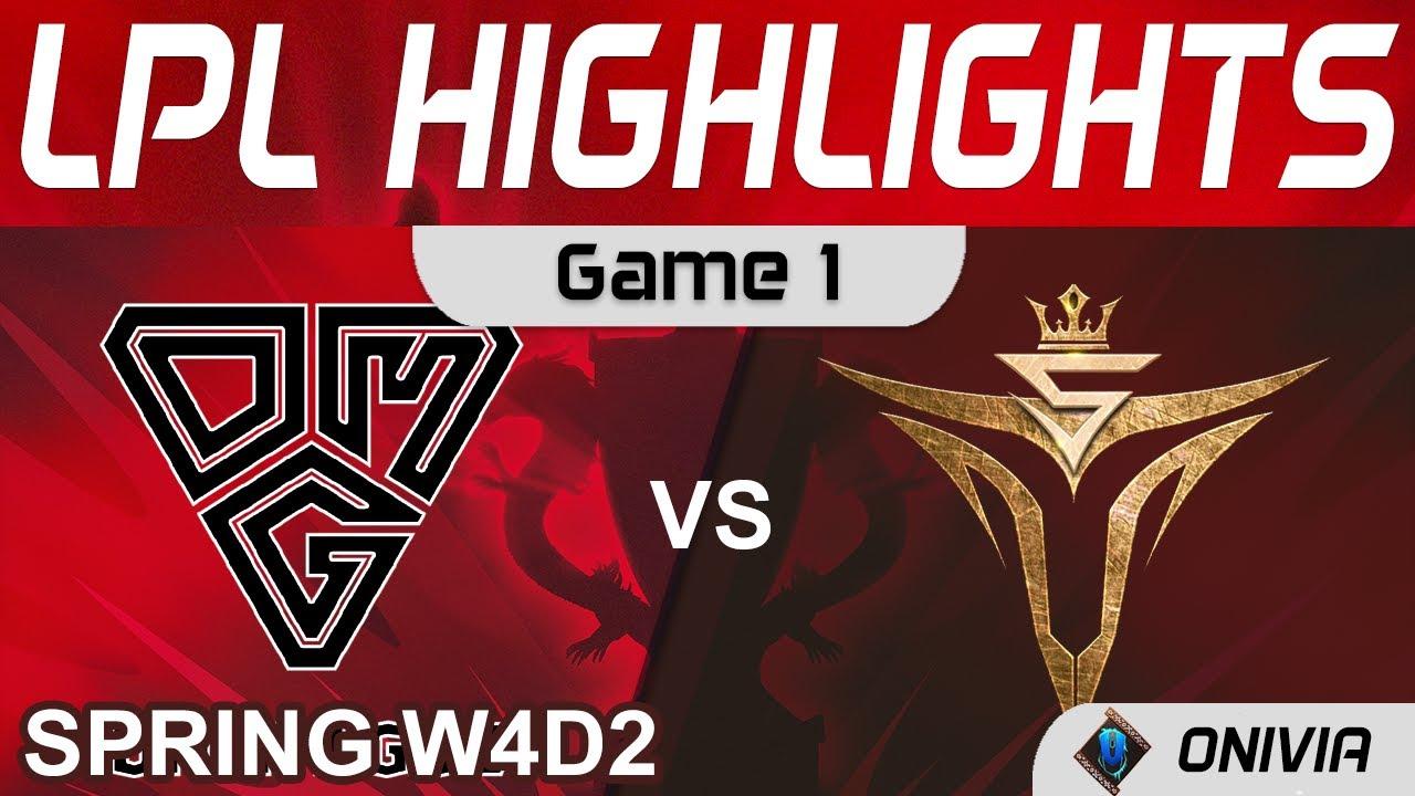 OMG vs V5 Highlights Game 1 LPL Spring Season 2022 W4D2 Oh My God vs Victory Five by Onivia thumbnail