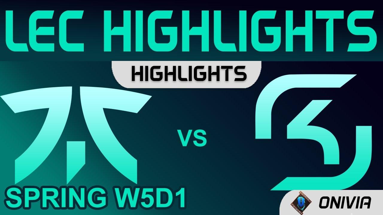 FNC vs SK Highlights LEC Spring Season 2022 W5D1 Fnatic vs SK Gaming by Onivia thumbnail