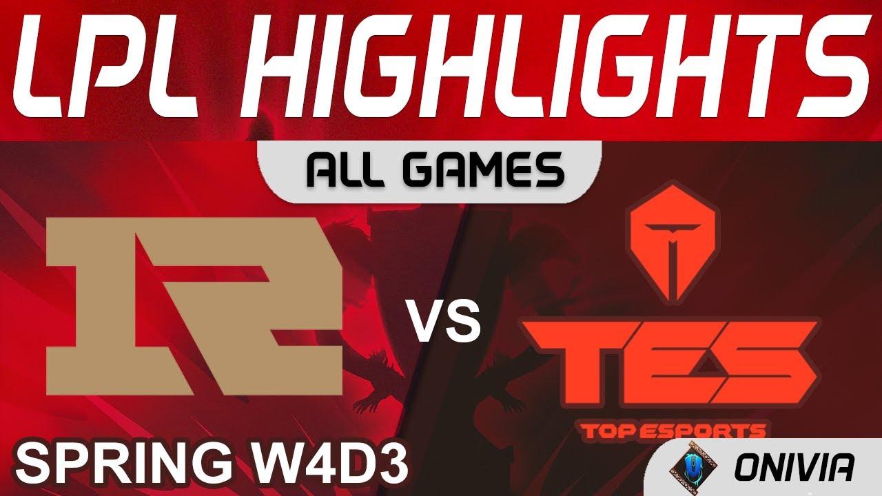 RNG vs TES Highlights ALL GAMES LPL Spring Season 2022 W4D3 Royal Never Give Up vs Top Esports by On thumbnail