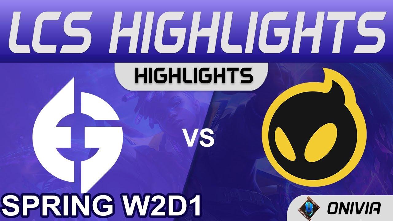 EG vs DIG Highlights LCS Spring Season 2022 W2D1 Evil Geniuses vs Dignitas by Onivia thumbnail