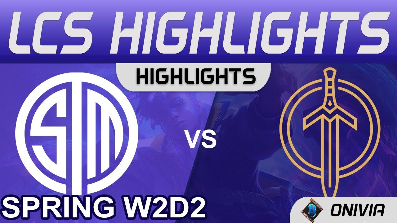 TSM vs GG Highlights LCS Spring Season 2022 W2D2 Team SoloMid vs Golden Guardians by Onivia thumbnail