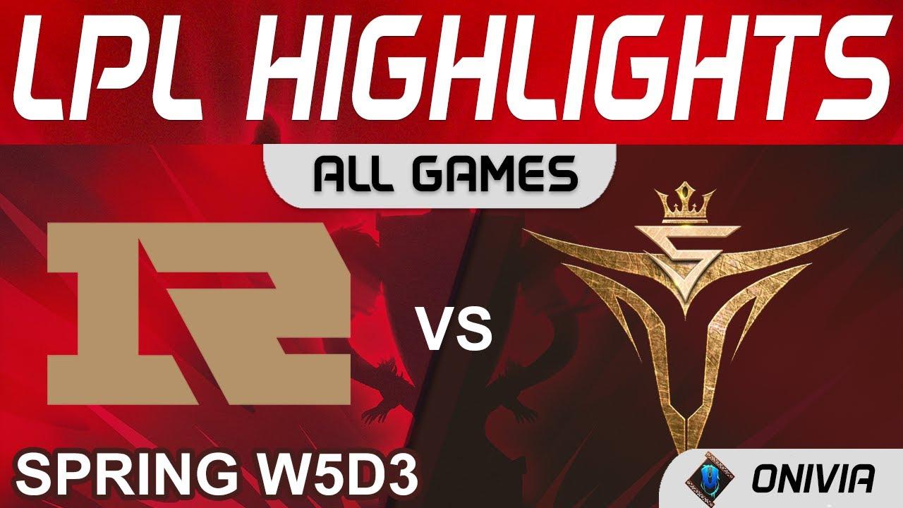 RNG vs V5 Highlights ALL GAMES LPL Spring Season 2022 W5D3 Royal Never Give Up vs Victory Five by On thumbnail