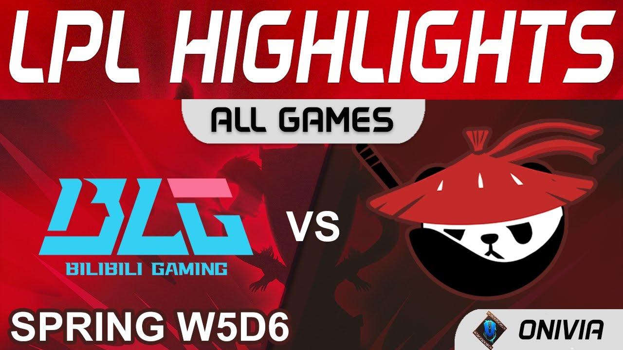 BLG vs AL Highlights ALL GAMES LPL Spring Season 2022 W5D6 Bilibili Gaming vs Anyone's Legend by Oni thumbnail