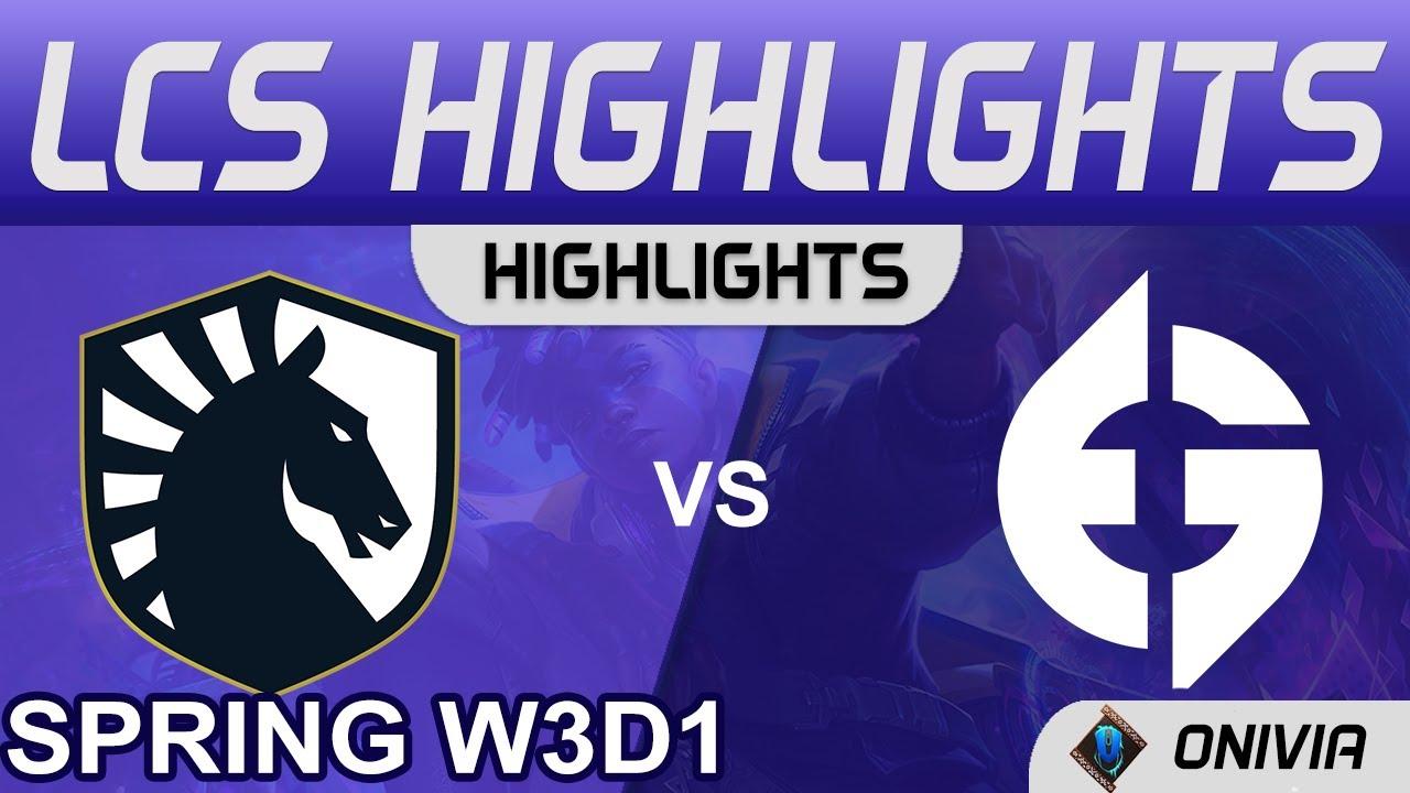 TL vs EG Highlights LCS Spring Season 2022 W3D1 Team Liquid vs Evil Geniuses by Onivia thumbnail