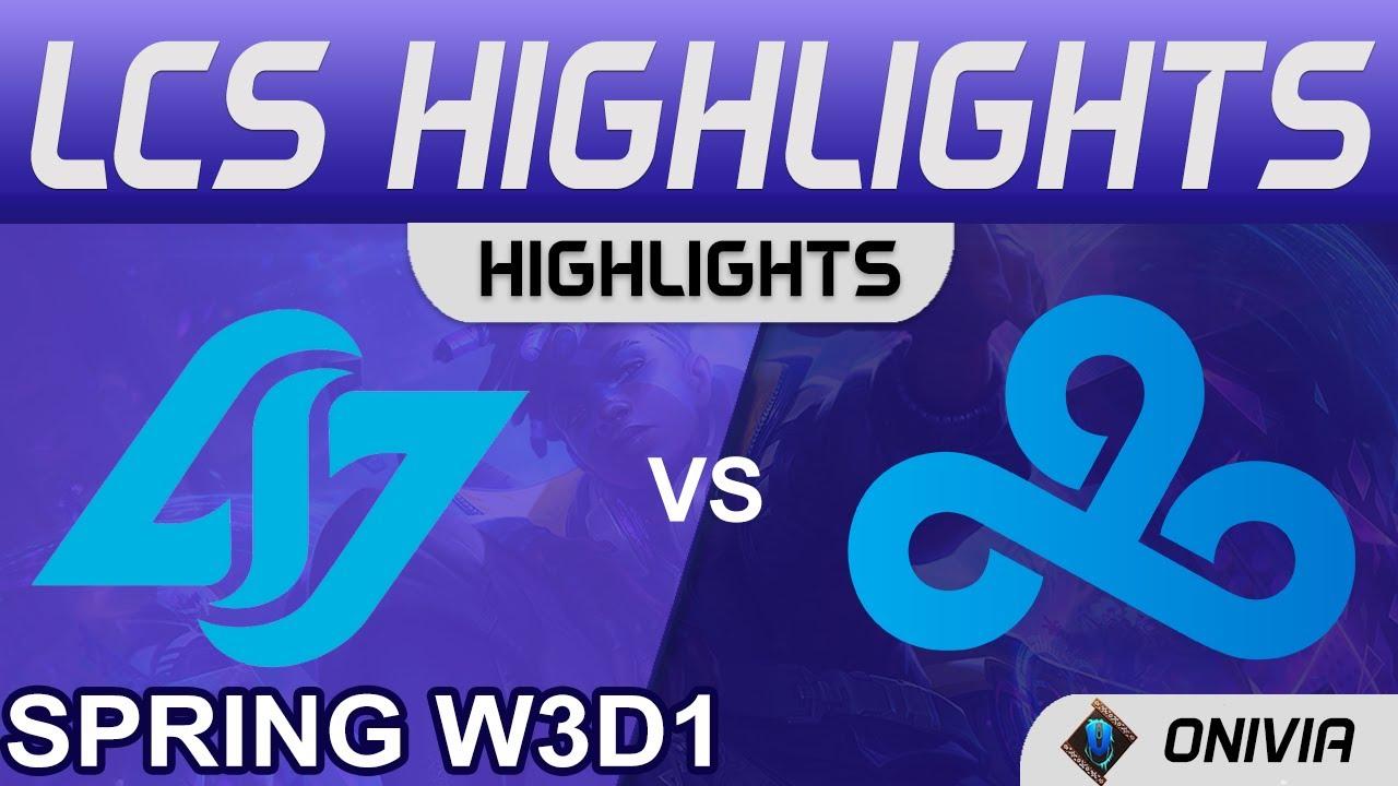 CLG vs C9 Highlights LCS Spring Season 2022 W3D1 Conter Logic Gaming vs Cloud9 by Onivia thumbnail