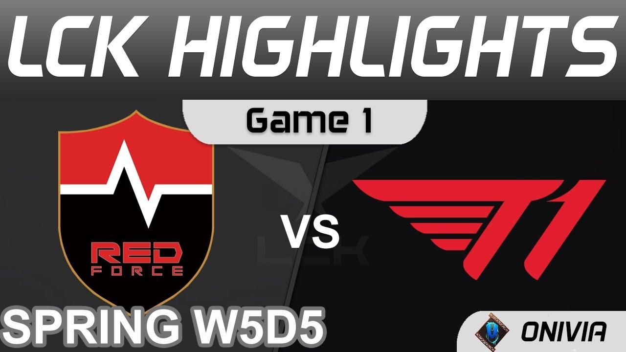 NS vs T1 Highlights Game 1 LCK Spring Season 2022 W5D5 Nongshim RedForce vs T1 Onivia thumbnail