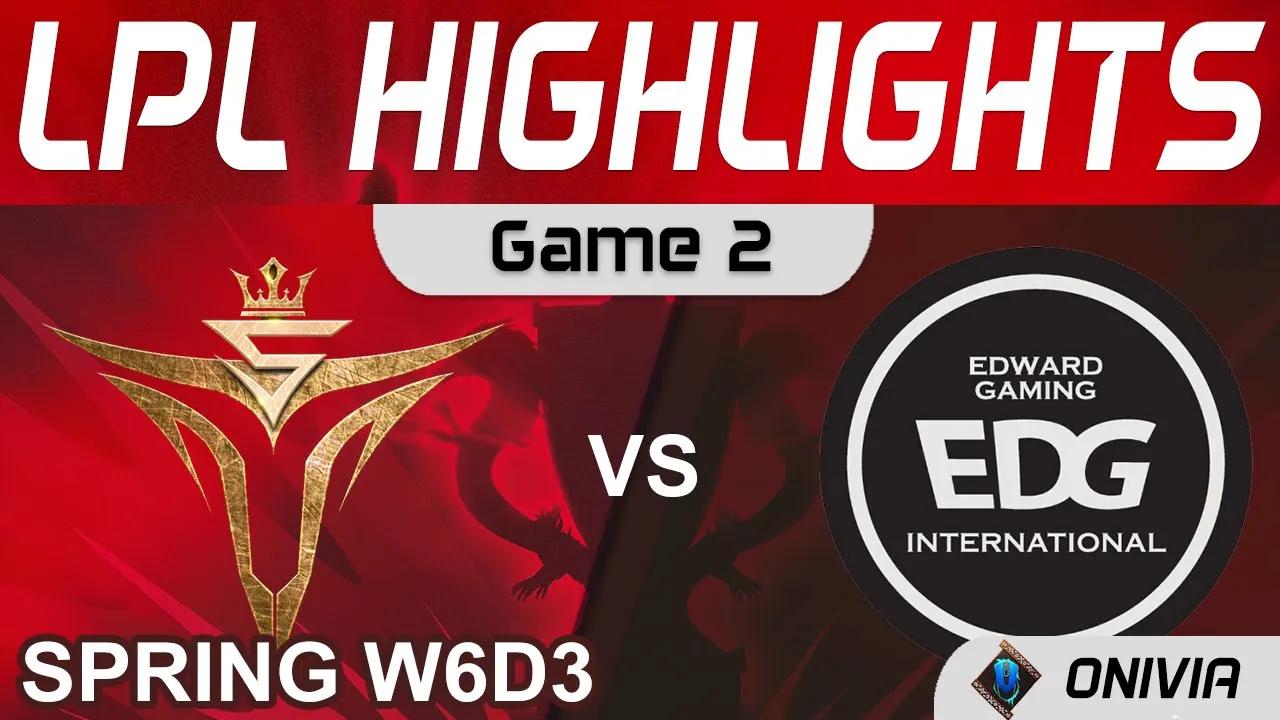 V5 vs EDG Highlights Game 2 LpL Spring Season 2022 W6D3 Victory Five vs EDward Gaming by Onivia thumbnail