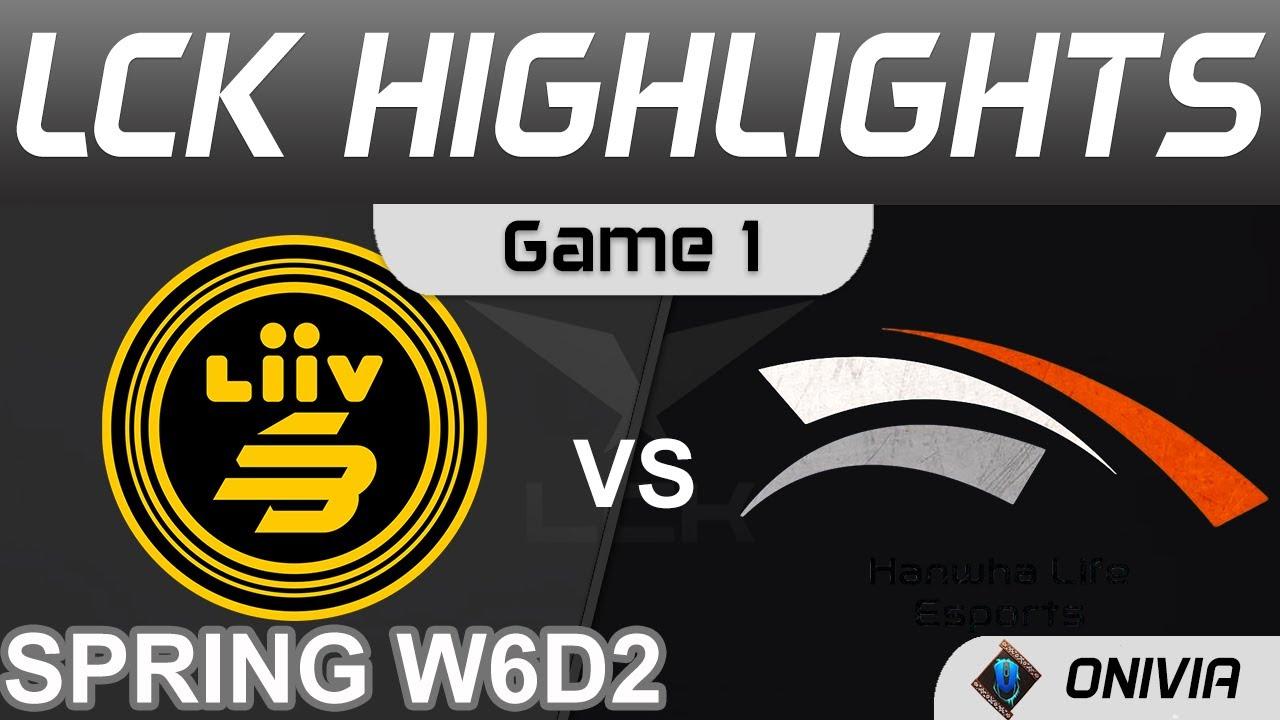 LSB vs HLE Highlights Game 1 LCK Spring Season 2022 W6D2 Liiv SANDBOX vs Hanwha Life Esports Onivia thumbnail