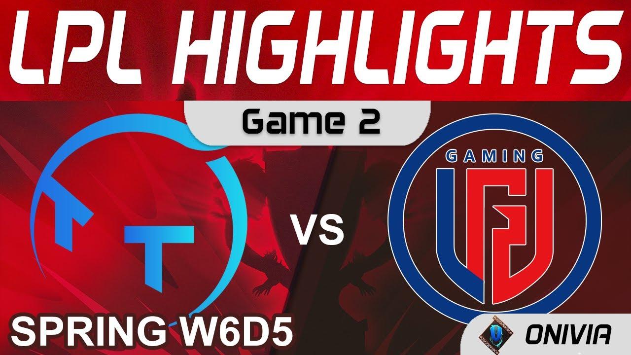 TT vs LGD Highlights Game 2 LPL Spring Season 2022 W6D5 ThunderTalk Gaming vs LGD Gaming by Onivia thumbnail