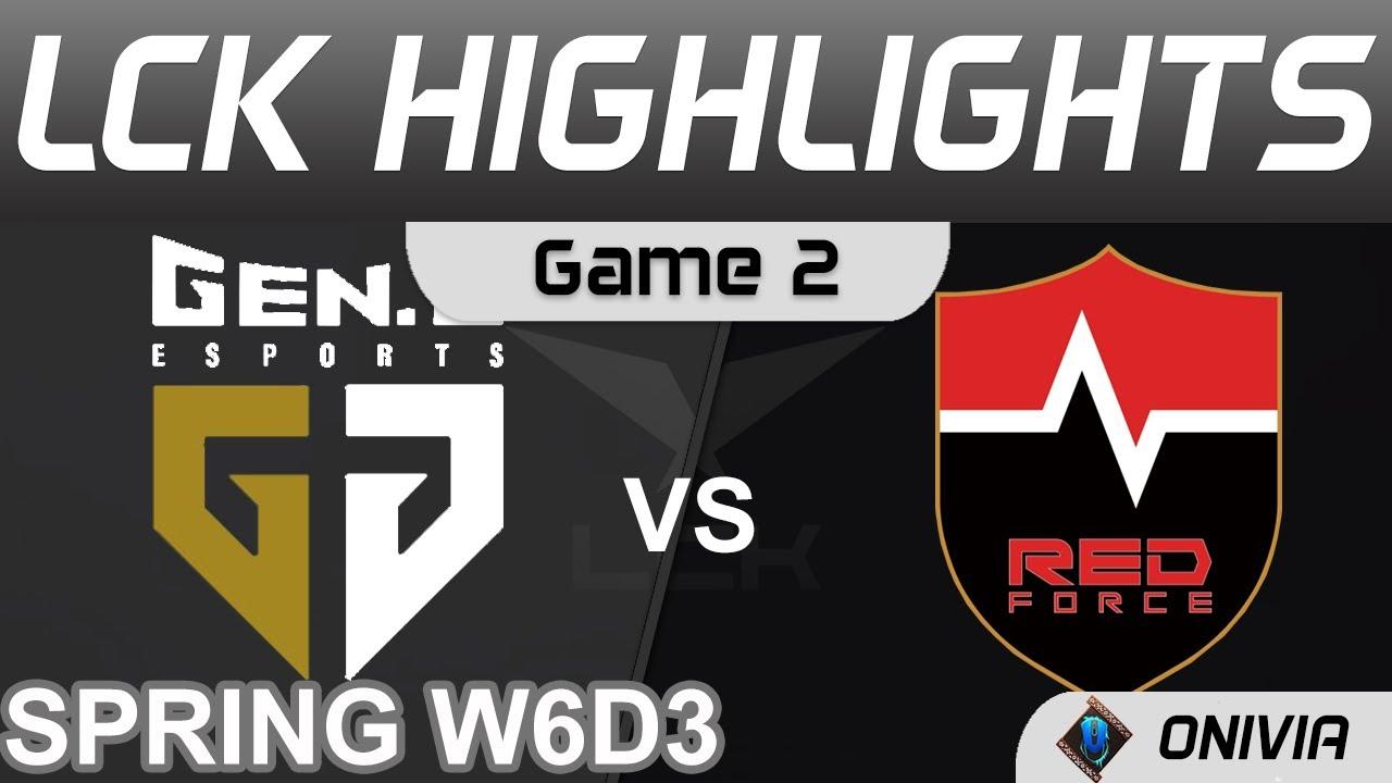 GEN vs NS Highlights Game 2 LCK Spring Season 2022 W6D3 Gen G vs Nongshim RedForce Onivia thumbnail