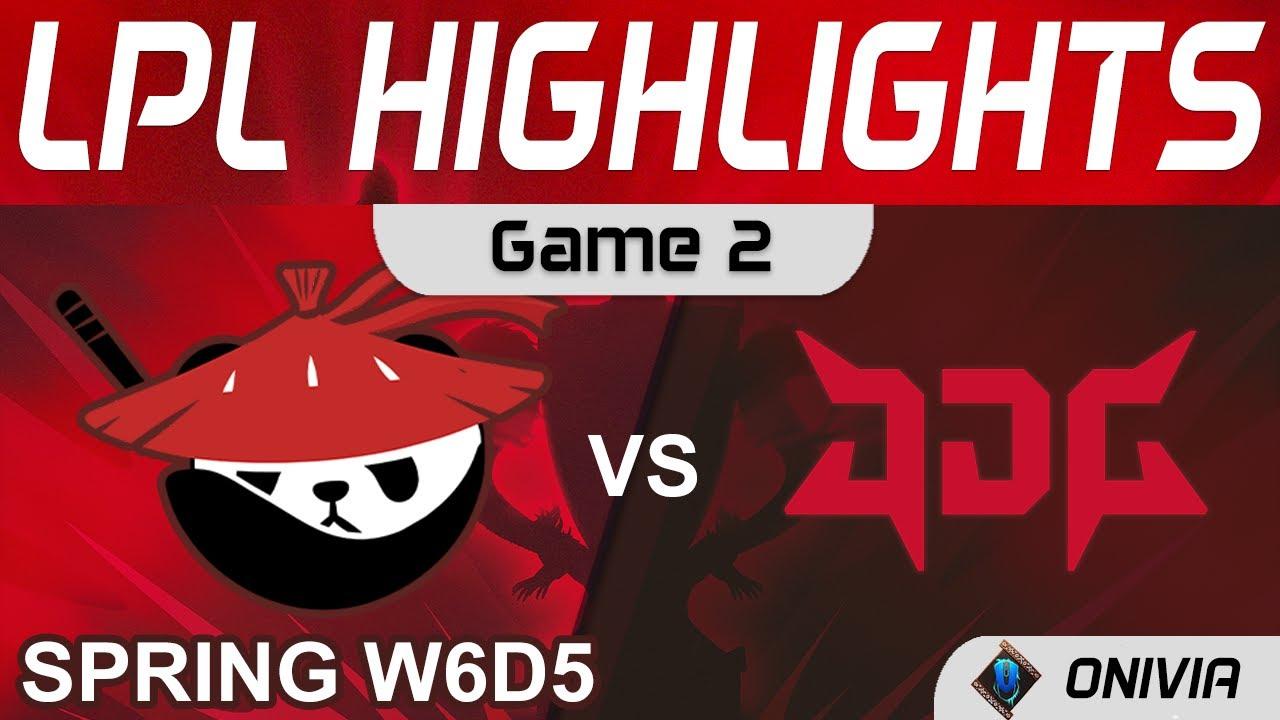 AL vs JDG Highlights Game 2 LPL Spring Season 2022 W6D5 Anyone's Legend vs JD Gaming by Onivia thumbnail