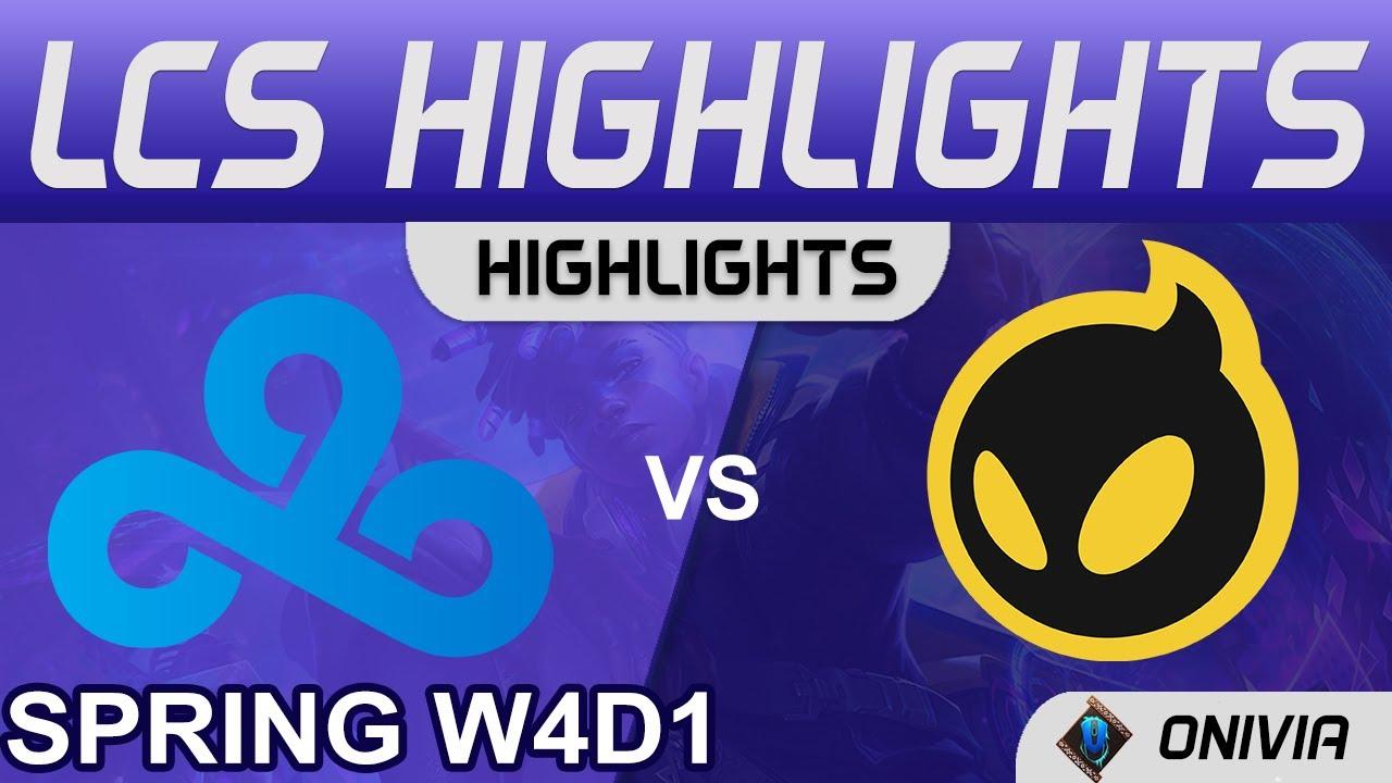 C9 vs DIG Highlights LCS Spring Season 2022 W4D1 Cloud9 vs Dignitas by Onivia thumbnail