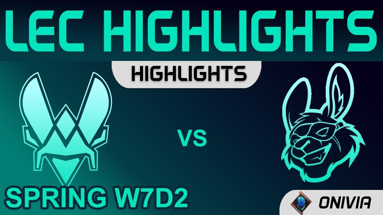 VIT vs MSF Highlights LEC Spring Season 2022 W7D2 Team Vitality vs Misfits Gaming by Onivia thumbnail