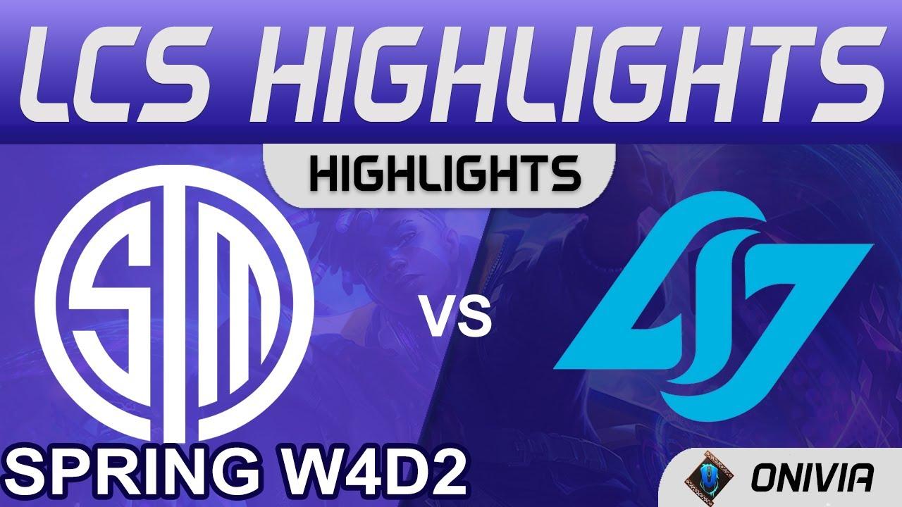 TSM vs CLG Highlights LCS Spring Season 2022 W4D2 Team SoloMid vs Conter Logic Gaming by Onivia thumbnail