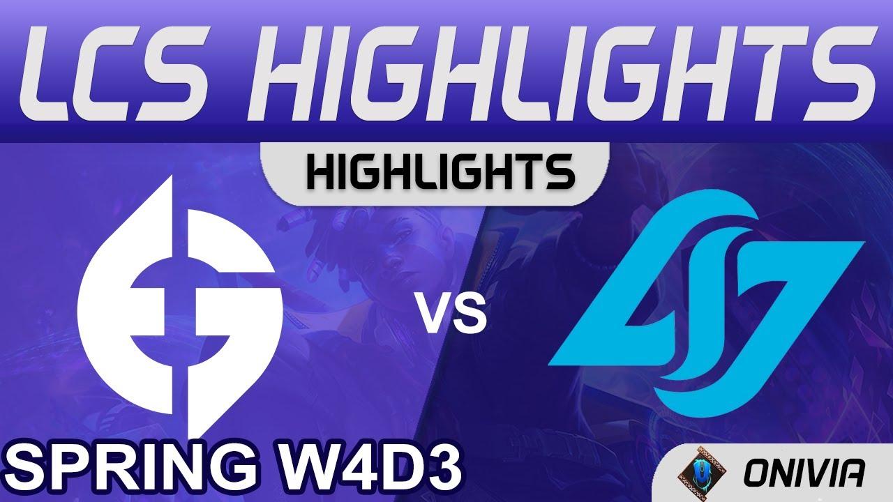 EG vs CLG Highlights LCS Spring Season 2022 W4D3 Evil Geniuses vs Conter Logic Gaming by Onivia thumbnail