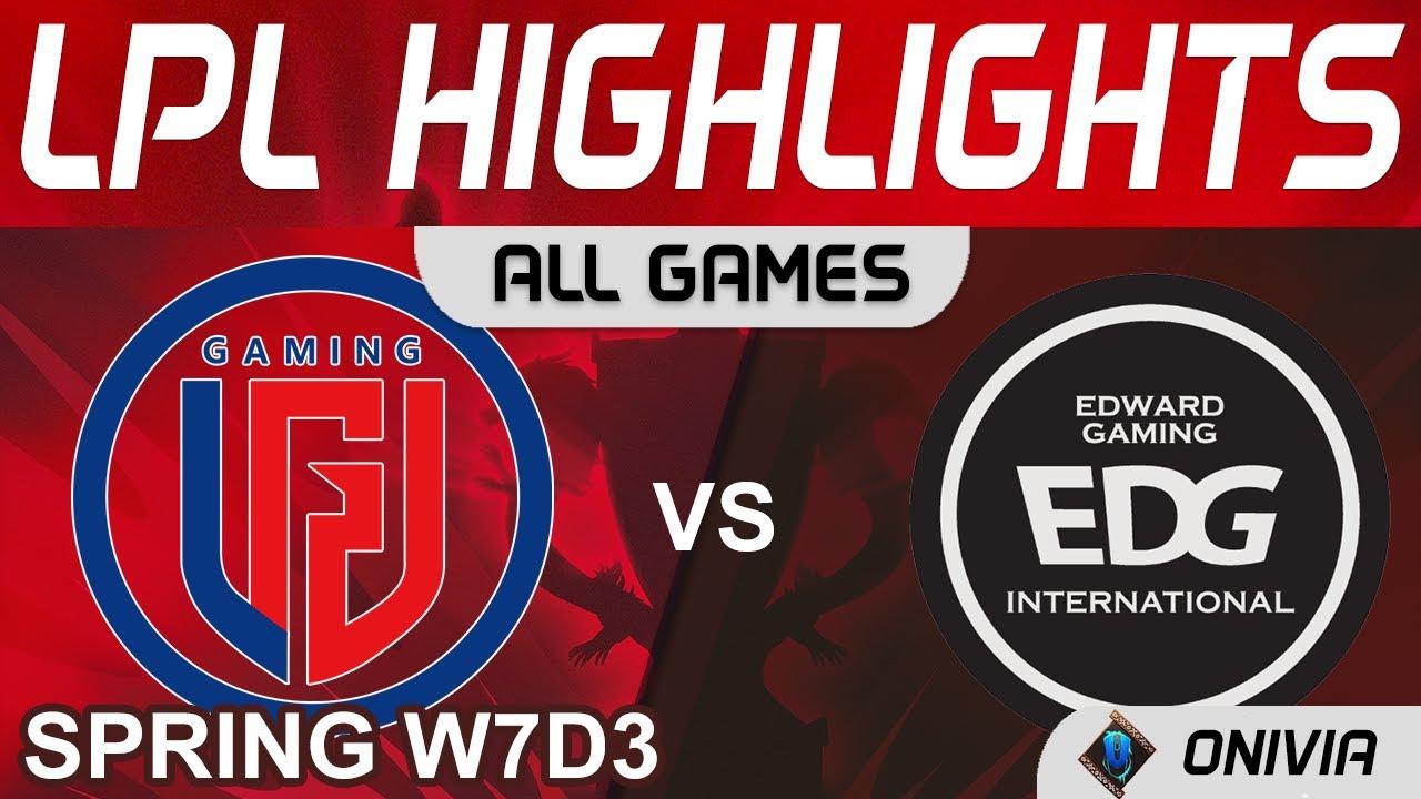 LGD vs EDG Highlights ALL GAMES LPL Spring Season 2022 W7D3 LGD Gaming vs EDward Gaming by Onivia thumbnail