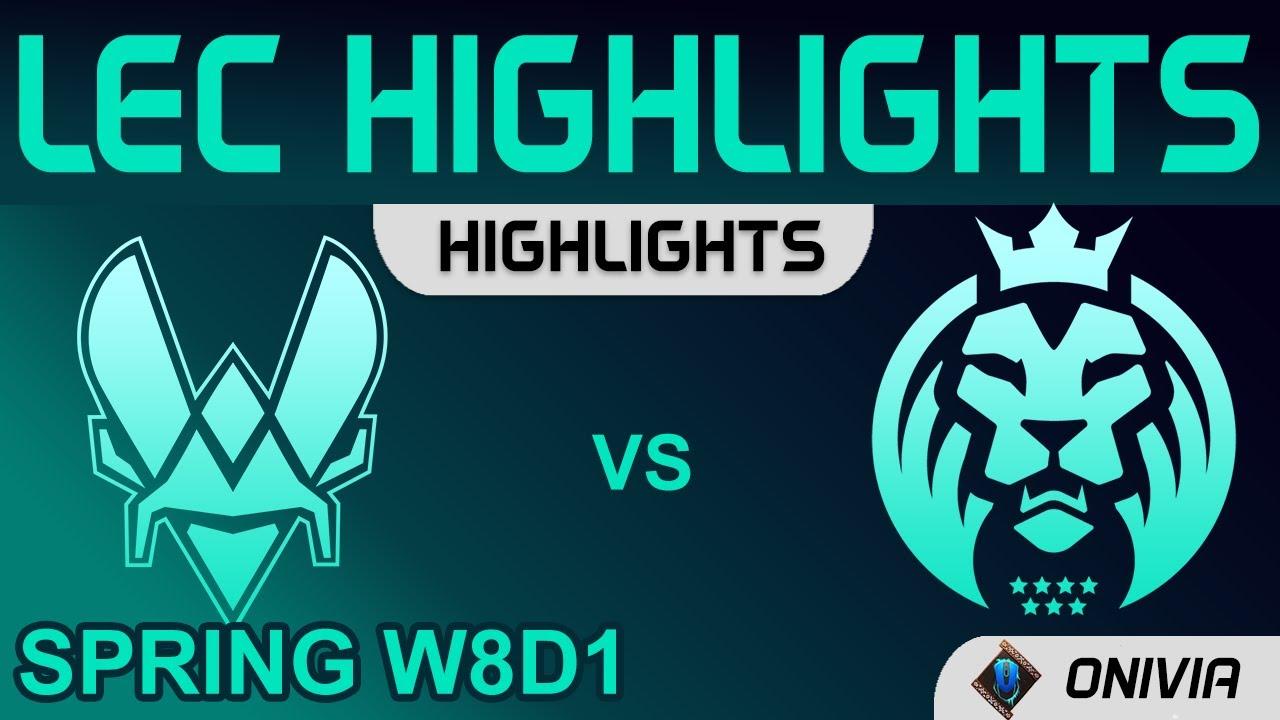 VIT vs MAD Highlights LEC Spring Season 2022 W8D1 Team Vitality vs MAD Lions by Onivia thumbnail