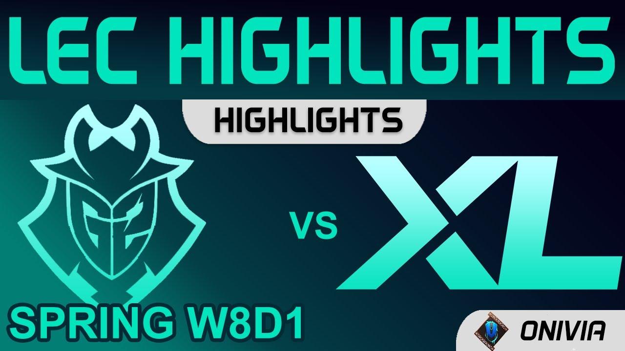 G2 vs XL Highlights LEC Spring Season 2022 W8D1 G2 Esports vs Excel by Onivia thumbnail