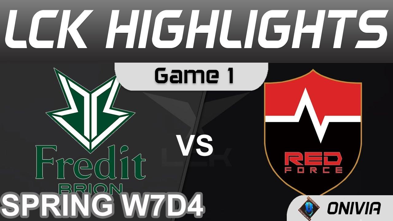 BRO vs NS Highlights Game 1 LCK Spring Season 2022 W7D4 Fredit BRION vs Nongshim RedForce Onivia thumbnail