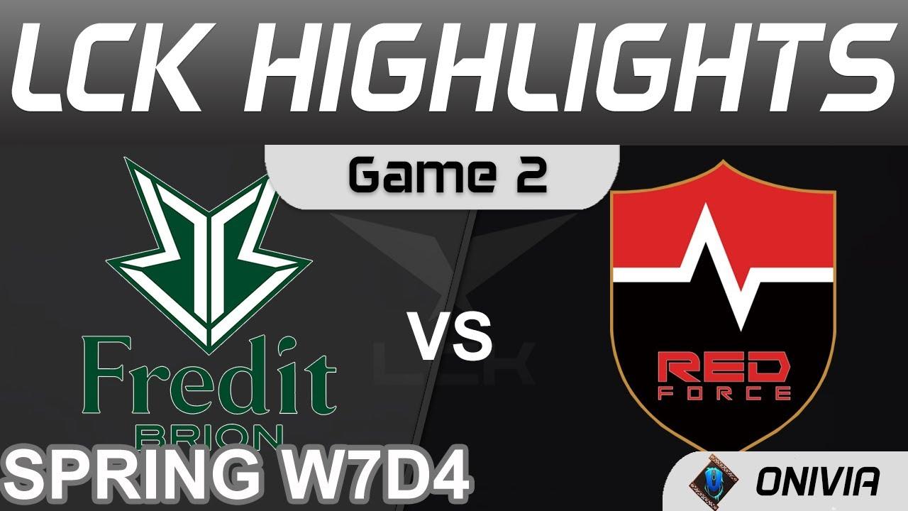 BRO vs NS Highlights Game 2 LCK Spring Season 2022 W7D4 Fredit BRION vs Nongshim RedForce Onivia thumbnail