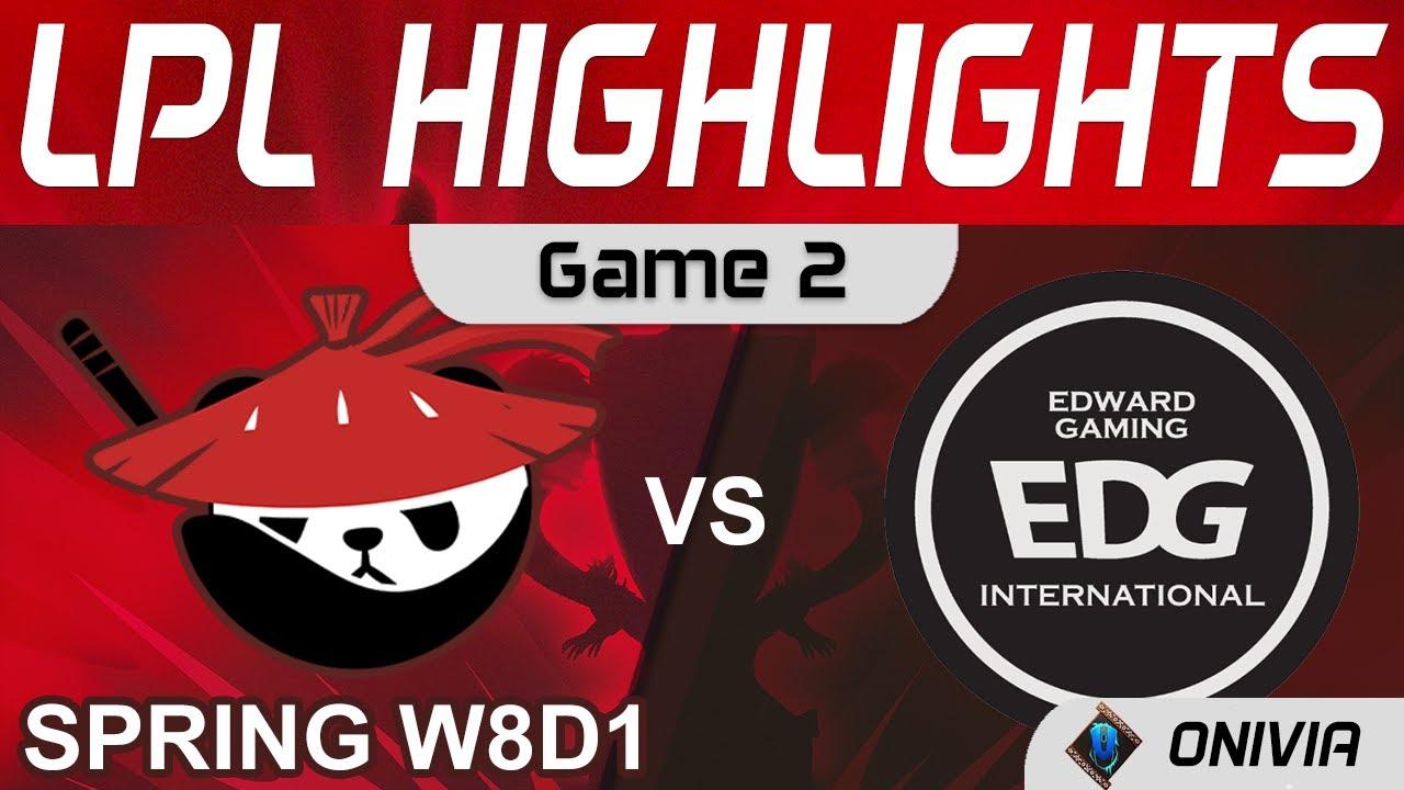 AL vs EDG Highlights Game 2 LPL Spring Season 2022 W8D1 Anyone's Legends vs EDward Gaming by Onivia thumbnail